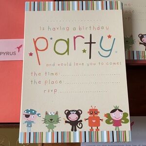 20 Papyrus Birthday Invites